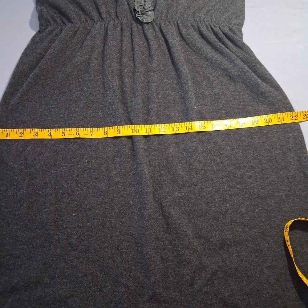 Splendid Urban Outfitters Womens Gray Wool Cashmere Blend Knit Ruffle Dress Sz L - Picture 7 of 13